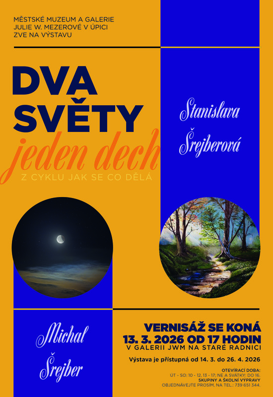 Obrázek: Stanislava Šrejberová – Michal Šrejber: Dva světy, jeden dech.